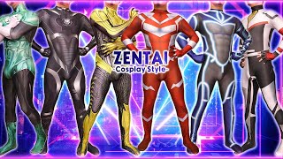 全身タイツ ゼンタイ ヒーロー系 ゲーム系 コスプレ  アニメ 赤 全タイ ボディースーツ 仮装 コスチューム  cosplay Zentai ハロウィン GT-LINE Favolic