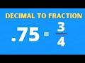 Decimal to Fraction Conversion Made Simple – Year 7 Maths 7.30