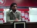 Cristian Díaz: "Milito ha dado el máximo siempre"