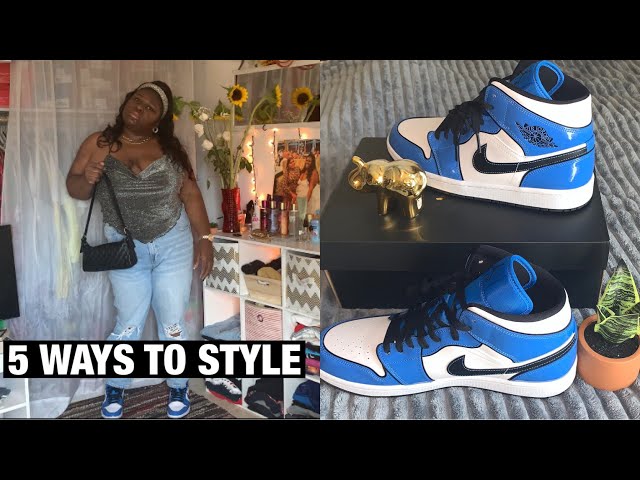 signal blue jordan 1 outfit ideas
