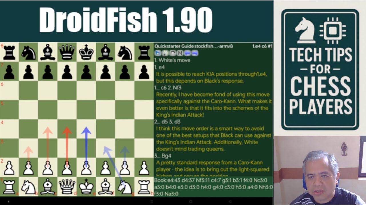 Droidfish Tech Tips for Chess Players no. 1: DroidFish - YouTube