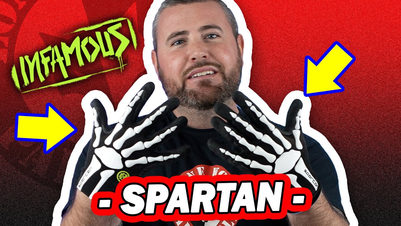 LA Infamous Spartan Gloves / Skeleton Paintball Gloves