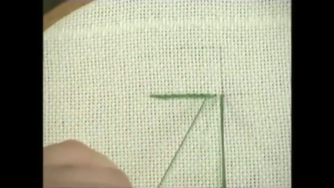 Basit Nakış Teknikleri 4 (sap işi)