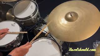 Vintage Zildjian 1950s Light Crash Ride 20” 1949 g