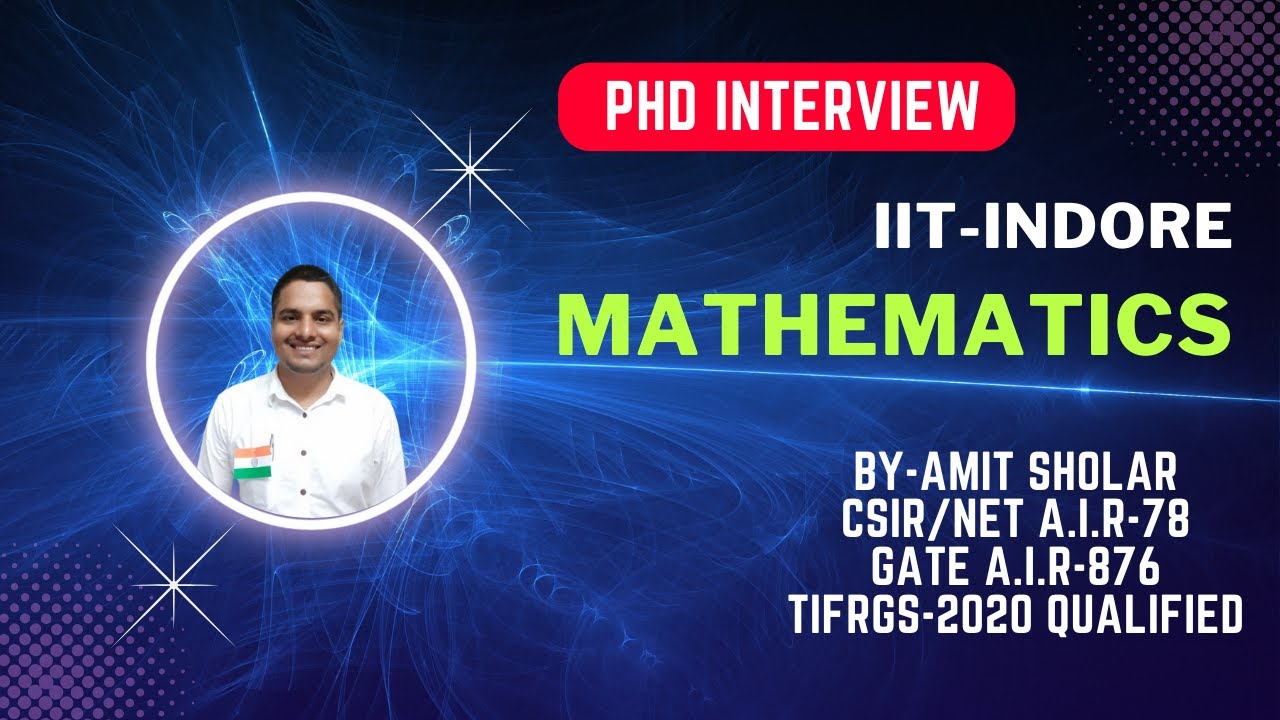 IIT Indore PhD interview 🔥🔥🔥🔥