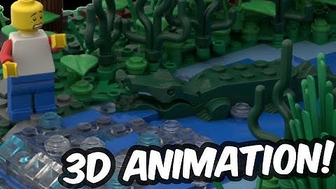 My first 3D Lego Animation!!!