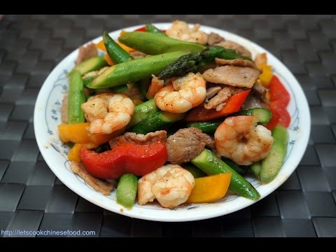 hong-kong-recipe-:-stir-fried-asparagus-with-shrimp-and-pork