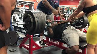 🏋️ Equipped Bench Press Training at Raw Strength Training and Physical Fitness Gym in Phoenix, AZ