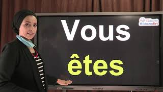 .Le verbe être au présent de l'indicatif;4AP