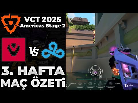 SENTINELS vs C9 MAÇ ÖZETİ | VALORANT 2025 AMERICAS Stage 2