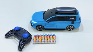 Unboxing RC bus, electric gear police car, Land Rover RC car, RC