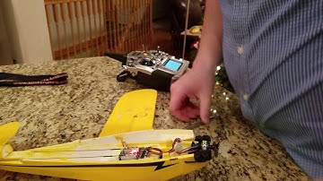 E-flite - J-3 Cub UMX - Repairs to Rudder Servo