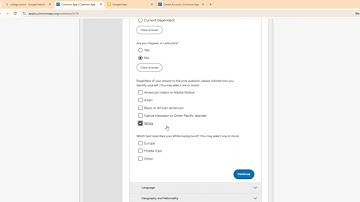 How to fill Common App for Yemeni students | Profile section