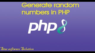 How to generate random numbers in PHP, random numbers generation