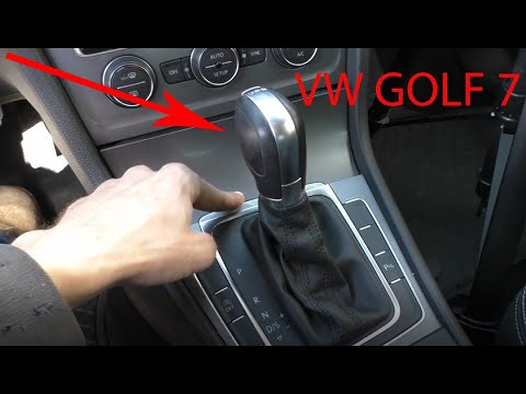 VW Golf 7 DSG-7 - Schaltknauf Einbau Wechsel 