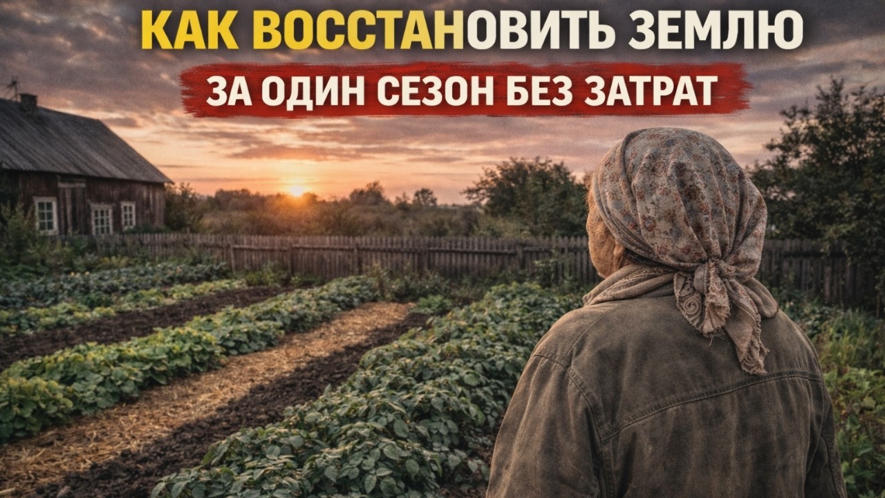 Как восстановить землю за один сезон без затрат — реальные методы повышения урожая