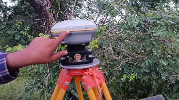 How to DGPS Setup and Static Survey by Trimble R8s