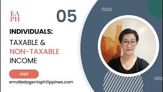 Taxable and Non Taxable Income - Enrolled Agents Philippines