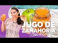 JUGO DE ZANAHORIA CON MANZANA | ZUMO DESINTOXCANTE - Jacquie Marquez