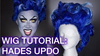 How To: Hades Fiery Two Toned Hair Wig Tutorial