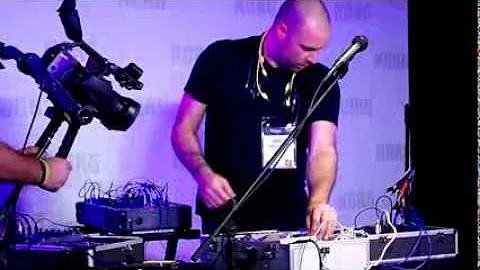 James Bernard at the Korg Booth
