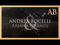 Andrea Bocelli, Ariana Grande - E Più Ti Penso (Official Lyric Video)