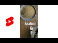 Seafood Grill Seasoning Mix Recipe #Shorts