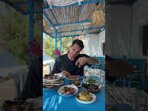 BODRUM’DAKİ BALIK RESTORANINDA TÜM MENÜYÜ YEDİM.#bodrum #yemek #balık #menü #bence