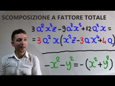 Scomposizione a fattore comune o fattore totale . Esercizi svolti passo passo .