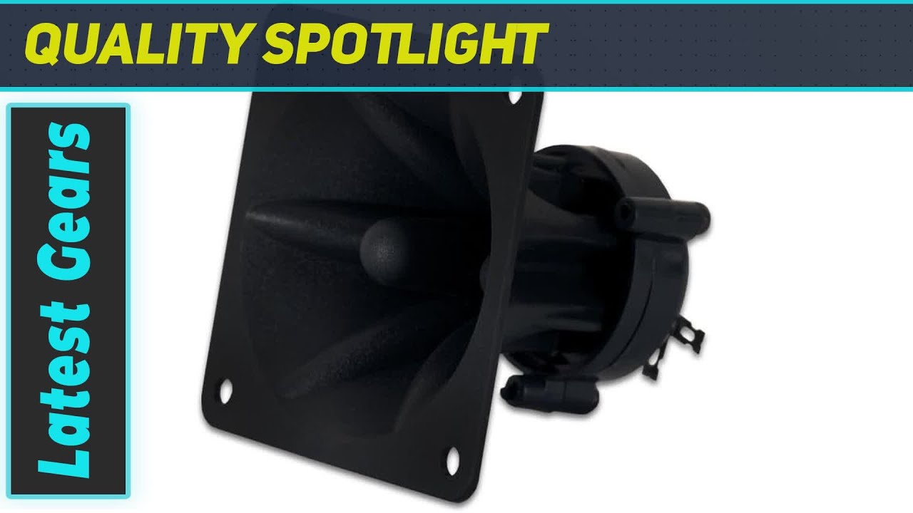 Пьезоэлектрический рупорный твитер Goldwood Sound GT-1005: раскройте кристально чистое звучание!