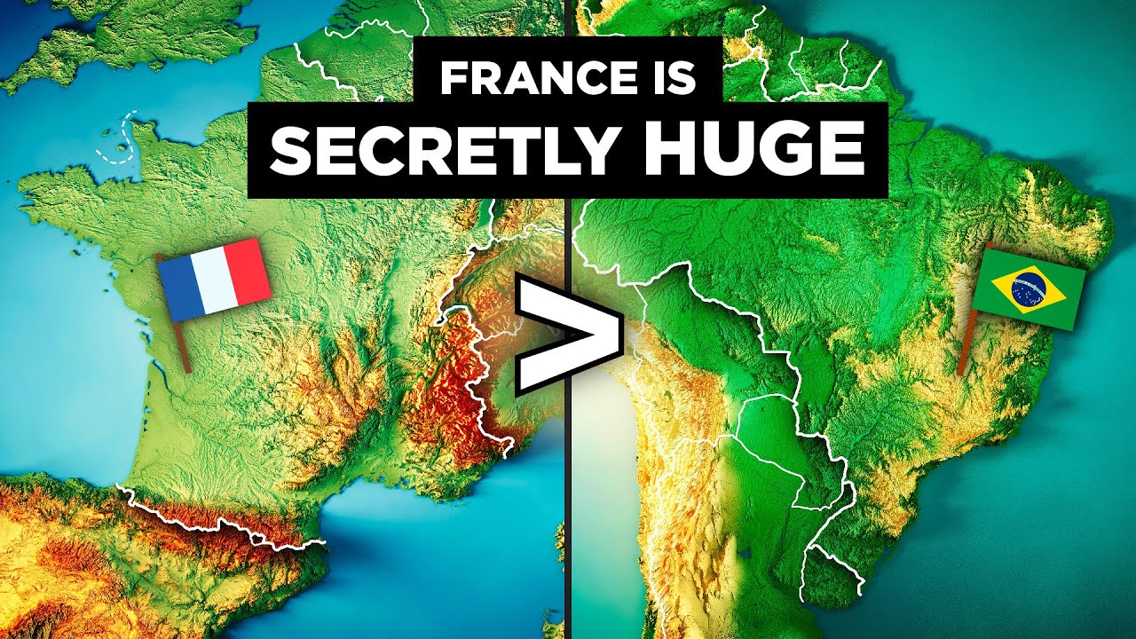 ⁣Why France is Secretly the World's 5th Biggest Country