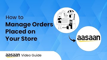 Manage Orders Placed on your Store