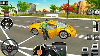 Taxi Driver Simulator 2019 - Lamborghini Taxi Unlocked - Android iOS Gameplay screenshot 3