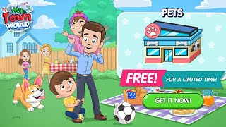 My Town World - Mega Doll City - PETS building is now FREE 🐶😺 screenshot 1