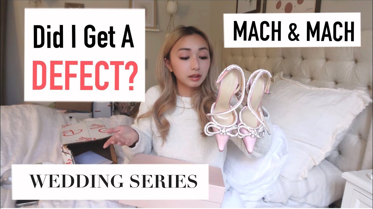 Box Opening - Mach & Mach Pink Crystal Pumps