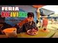 Comida Tradicional en una Feria Boliviana | Pampaku | Feria Oruro Moderno de Vinto