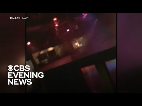 Chilling video shows inside of California bar as shooter opened fire