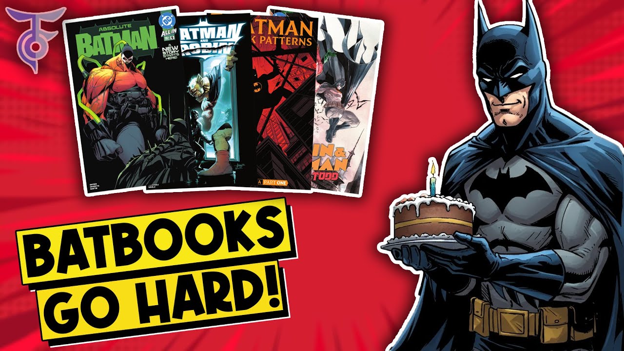DC’s Epic Batman Week & More Must-Read Comics - YouTube