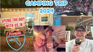 Traveling Florida On A REALISTIC Budget and Having Fun || Camping Family of 5