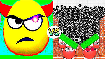 Draw to Smash Puzzle Game VS Hide Ball Brain Teaser Logic Puzzle || Gameplay Max Level Games