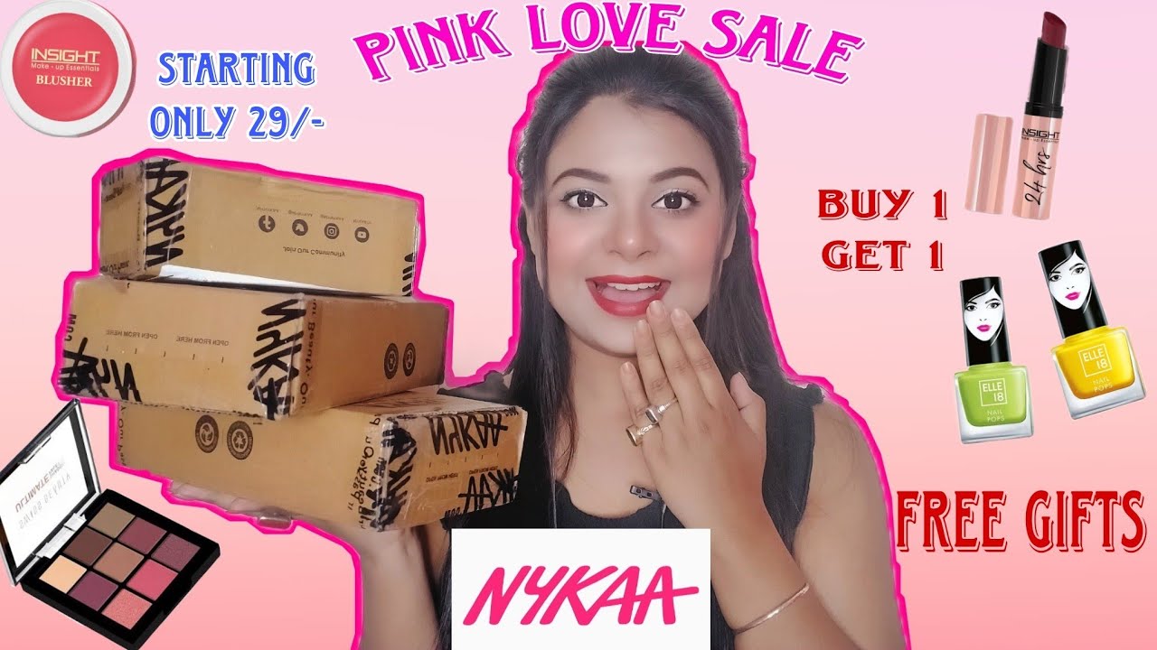*unsponsored* Huge affordable Nykaa makeup haul starting only 29/ 😱🔥 ️