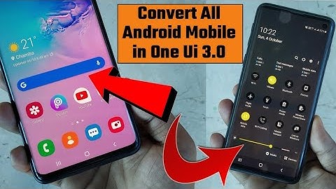 How To Install Custom One Ui 3.0 ⚡⚡ In Any Android Phone Without Root