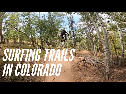 Surfing trails in Colorado