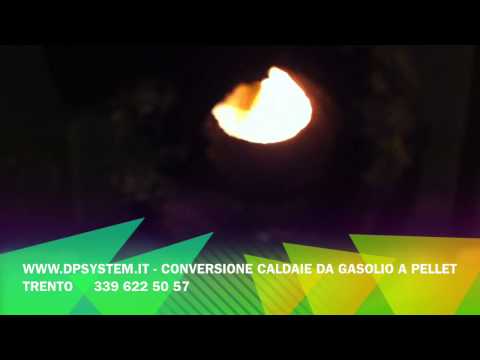 Bruciatore a pellet - Conversione caldaie da gasolio a pellet 35KW-350KW