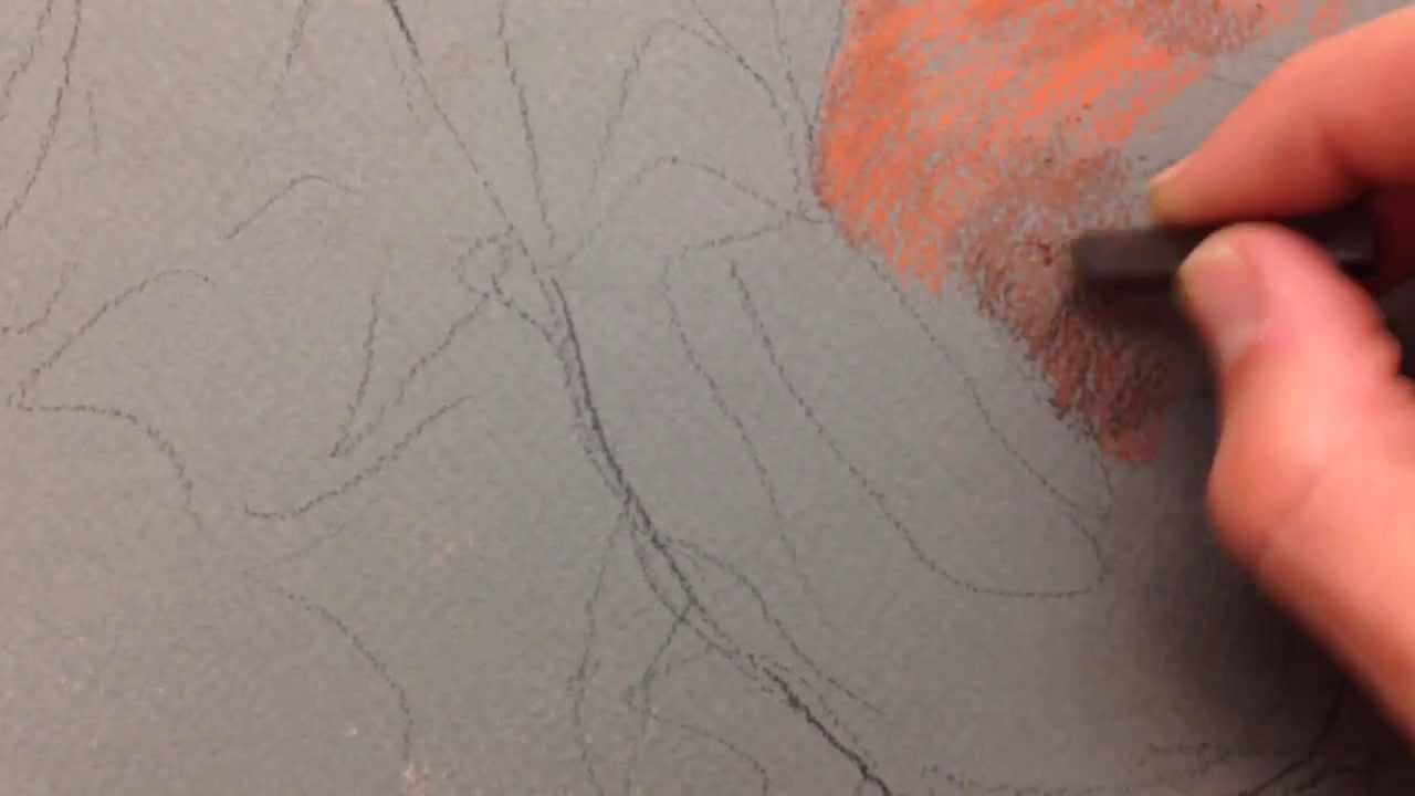 Exploring Conte Crayons – Experimental Recipe for Fine artists and