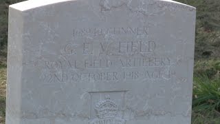 Gunner Recognised With Headstone 99 Years After Death