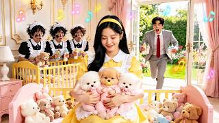 CEO's Triplets Scared Away 99 Nannies-Until A Maid Sang Them To Sleep!He Was Shocked & Married Her! Update