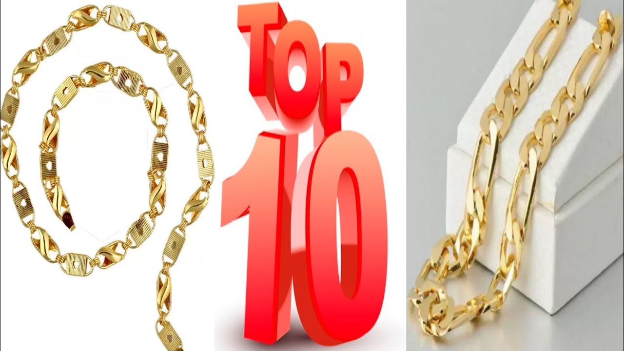 Letest Top 10 Best Men,s Gold chain 2021|| Letest gold fashions ||