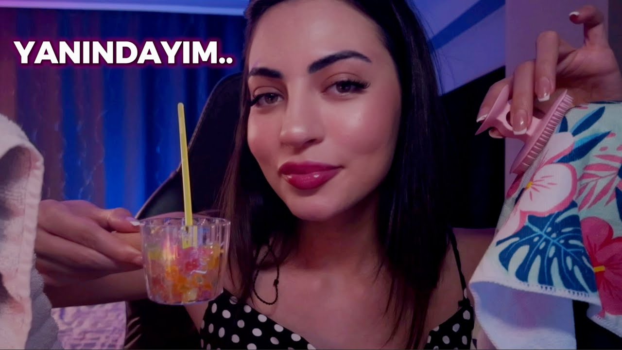 ASMR - Sen Uyuyana Kadar Yakın Fısıltı & Tetikleyiciler 😴