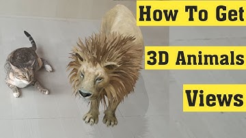 How to View Google 3D Animals in Your Mobile AR Feature || get 3d Animals in Google 3d Animal